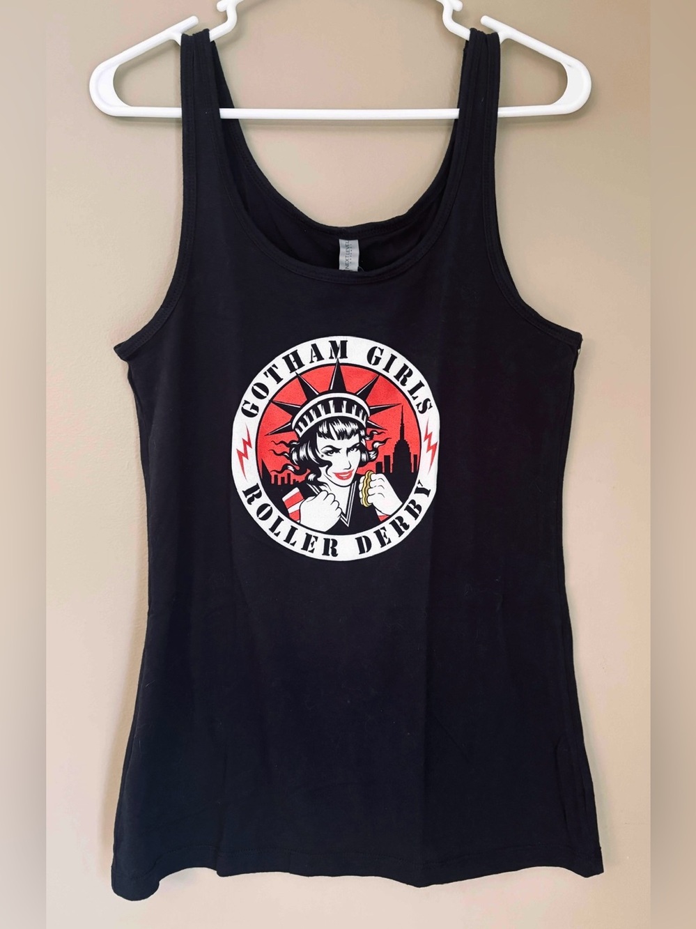 NEXT LEVEL APPAREL Gotham Girls Roller Derby Tank Top XL